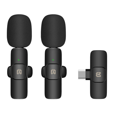 Product Μικρόφωνο Wireless Puluz PU3151B Lavalier Type C base image