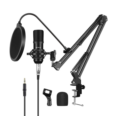 Product Πυκνωτικό Μικρόφωνο Puluz PU612B Studio Broadcast base image