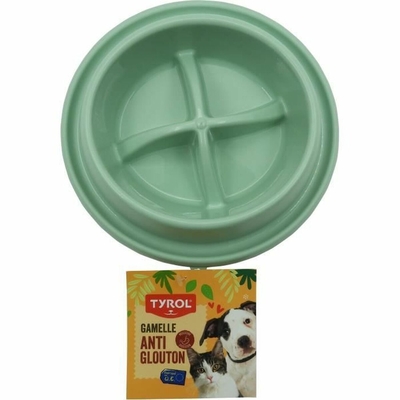 Product Τροφοδότης Κατοικίδιων Ζώων Αργής Τροφοδοσίας Tyrol Πράσινο Πλαστική ύλη ? 15 cm 500 ml base image