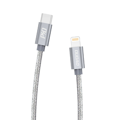 Product Καλώδιo USB-C to Lightning Dudao L5Pro PD 45W, 1m (gray) base image