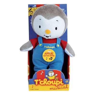 Product Λούτρινο Jemini T'choupi Musical 20 cm base image