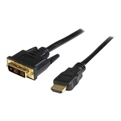 Product Καλώδιο HDM StarTech to DVI-D - Stecker/Stecker - Black - 50 cm base image