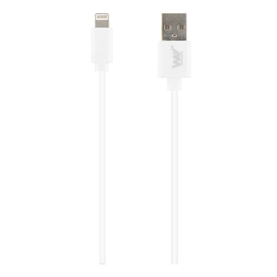 Product WAY - Καλώδιο φόρτισης USB/Lightning 1m base image