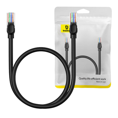 Product Καλώδιο Δικτύου Baseus Ethernet CAT5, 0,5m (black) base image