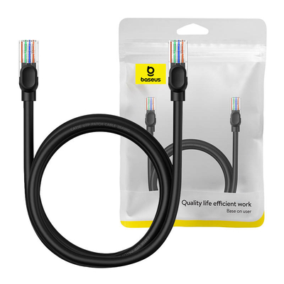 Product Καλώδιο Δικτύου Baseus Ethernet CAT5, 1,5m (black) base image