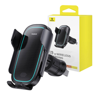 Product Βάση Στήριξης Smartphone Wireless Charging Mount Baseus MilkyWay Pro 15W (black) base image