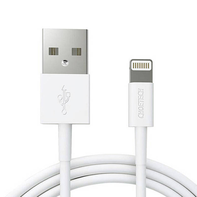 Product Καλώδιο USB to Lightning Choetech IP0026 MFi 1.2m (white) base image