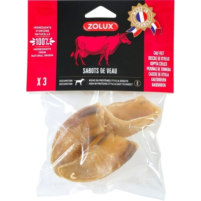 Product Μασητικό Οδοντοφυΐας Σκύλου Zolux Calf hooves Βοδινό κρέας 90 g base image