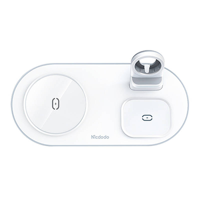 Product Ασύρματος Φορτιστής Mcdodo CH-7062 3 in 1 15W (mobile/TWS/Apple watch) (white) base image