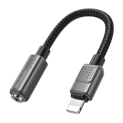 Product Αντάπτορας Ήχου Mcdodo CA-5010 Lightning to Mini Jack 3.5mm 0.11m base image