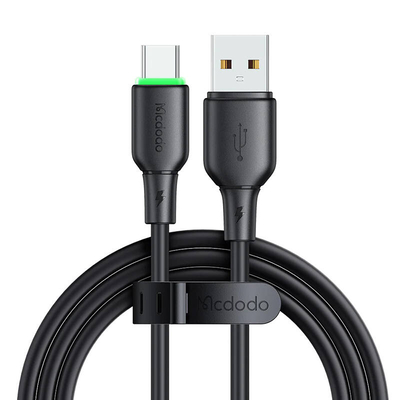 Product Καλώδιο USB to USB-C Mcdodo CA-4751 with LED light 1.2m (black) base image
