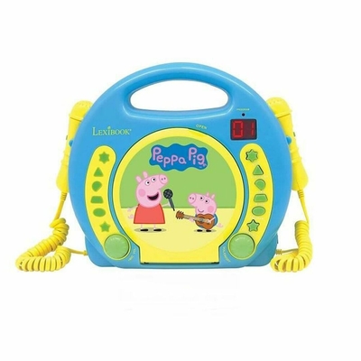 Product CD Ραδιόφωνο Lexibook Peppa Pig Μικρόφωνο Καραόκε x 2 base image