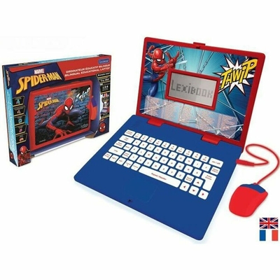 Product Φορητός Υπολογιστής Lexibook SPIDER-MAN (FR / EN) Αγγλικά base image