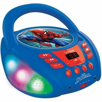 Product CD Ραδιόφωνο Lexibook Spider-Man Φως LED Παιδικά Bluetooth Bluetooth 5.0 base image