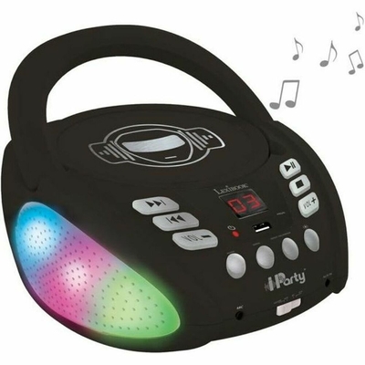 Product CD/MP3 Player Lexibook iParty Bluetooth 5.0 Μαύρο USB base image