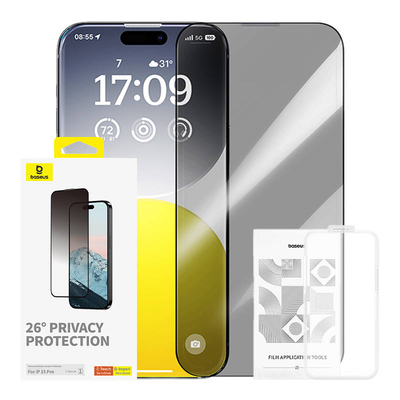 Product Screen Protector Privacy Protection Baseus Diamond iPhone 15 Pro base image