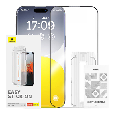 Product Screen Protector Sapphire Baseus 0.3mm for iPhone 15 base image