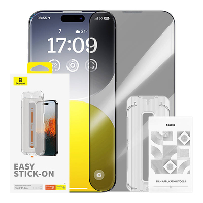 Product Screen Protector Privacy Protection Baseus Sapphire iPhone 15 Pro base image