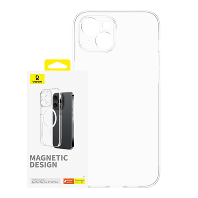 Product Θήκη Magnetic για iPhone 15 Plus Baseus OS-Lucent Series (Clear) base image