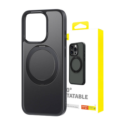 Product Θήκη Magnetic για iPhone 15 ProMax Baseus CyberLoop Series (Black) base image