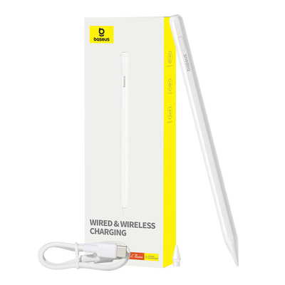 Product Γραφίδα Αφής Baseus Smooth Writing Series with wireless and cabled charging (White) base image