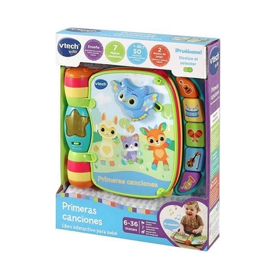 Product Παιδικό παιχνίδι Vtech Libro musical primeras canciones. 19 x 22 x 4 cm base image