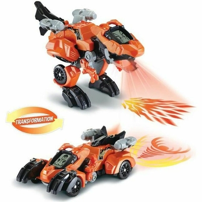Product Αυτοκινητάκι Vtech Dinos Fire - Furex, The Super T-Rex Πορτοκαλί base image