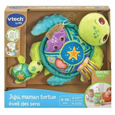 Product Αρκουδάκι Vtech Baby  Juju, Mother Turtle  + 6 Μήνες Ανακυκλωμένο Μουσικό base image