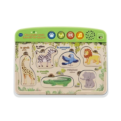 Product Παιδικό Παζλ Vtech Baby Ξύλο Zώα base image