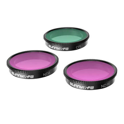 Product Set of 3 Φίλτροs CPL+ND8+ND16 Sunnylife for Insta360 GO 3/2 base image