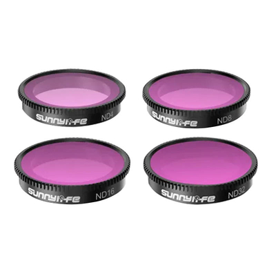 Product Set of 4 Φίλτροs ND4+ND8+ND16+ND32 Sunnylife for Insta360 GO 3/2 base image
