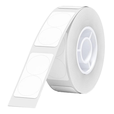 Product Αυτοκόλλητες Ετικέτες σε Ρολό Niimbot stickers T 14x28mm 220 psc (White Round) base image
