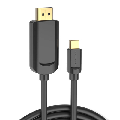 Product Καλώδιο HDMI Vention USB-C 1.4 CGUBG 4K 30Hz 1,5m (Black) base image