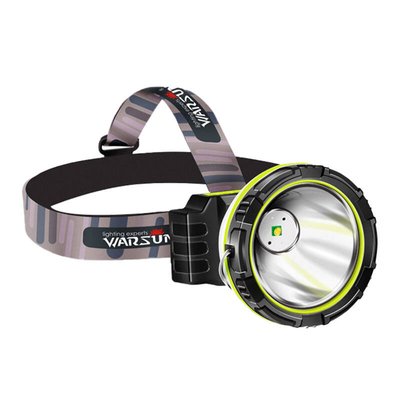 Product Φακός Κεφαλής Warsun ET60, 300lm, 1x18650, M-USB base image