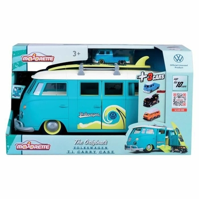 Product Playset Οχημάτων Majorette Volkswagen T1 Carry Case Μπλε base image