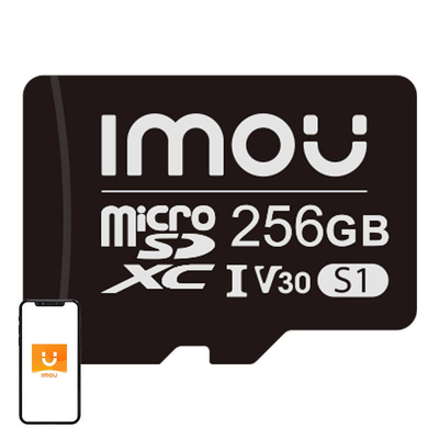 Product Κάρτα Μνήμης microSD 256GB Imou (UHS-I, SDHC, 10/U3/V30, 95/38) base image