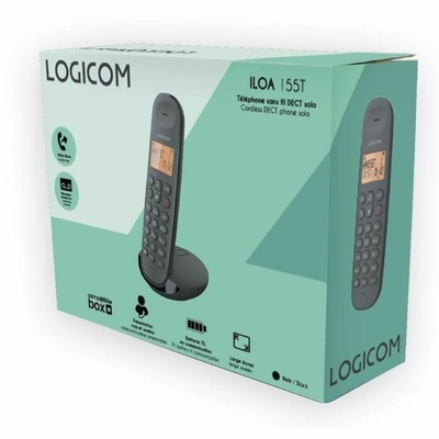 Product Σταθερό Τηλέφωνο IP Logicom DECT ILOA 155T SOLO Μαύρο base image