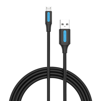 Product Καλώδιο USB Vention 2.0 A to Micro USB COLBI 3A 3m Black base image