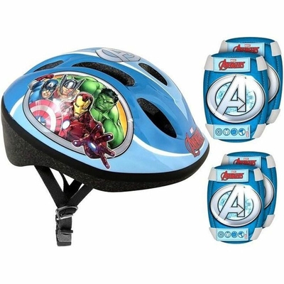 Product Kit με Κράνος και Επιγονατίδες Stamp AVENGERS base image