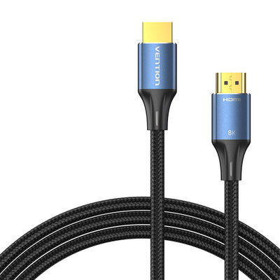 Product Καλώδιο HDMI Vention 2.1 ALGLF, 1m, 8K 60Hz/ 4K 120Hz (Blue) base image