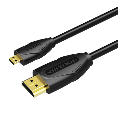Product Καλώδιο HDMI micro Vention to HDMI VAA-D03-B200 2m 4K 30Hz (Black) base image