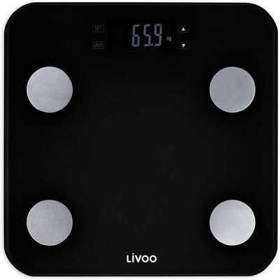Product Ζυγαριά Μπάνιου Ψηφιακή Livoo DOM427N Μαύρο 180 kg base image