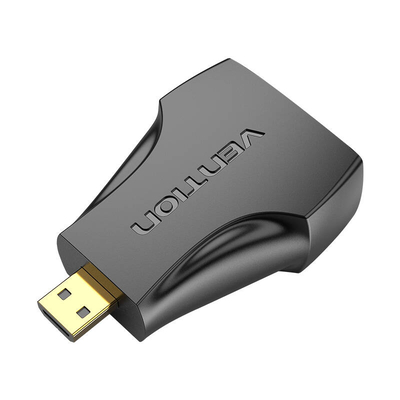 Product Αντάπτορας HDMI Vention Male Micro to Female HDMI AITB0 (Black) base image