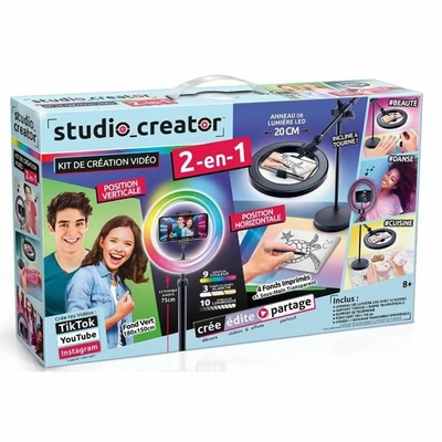 Product Σετ Ζωγραφικής Canal Toys 2 in1 Video Studio (FR) base image