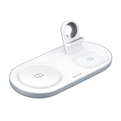 Product Ασύρματος Φορτιστής Mcdodo CH-7060 3 in 1 15W (mobile/TWS/Apple watch) (white) base image