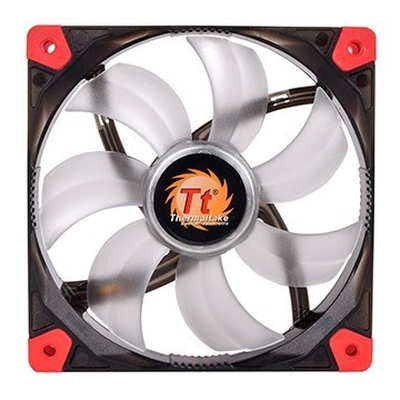 Product Case Fan Thermaltake - Luna 12 Led Red (120mm, 1200 Rpm) Box base image