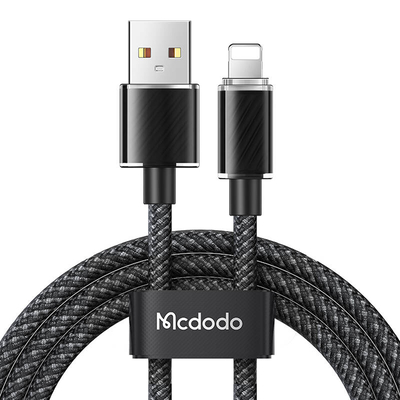 Product Καλώδιo USB-A to Lightning Mcdodo CA-3640, 1,2m (black) base image