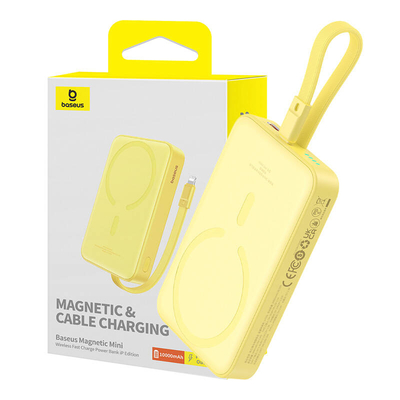 Product Powerbank Baseus Magnetic Mini 10000mAh 20W MagSafe (yellow) base image