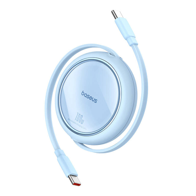 Product Καλώδιo USB-C to USB-C Baseus Free2Draw, PD, 100W, 1m (blue) base image