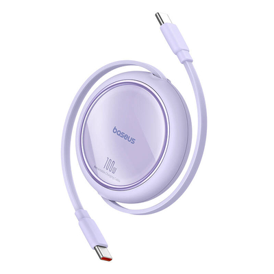 Product Καλώδιo USB-C to USB-C Baseus Free2Draw, PD, 100W, 1m (purple) base image